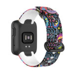 Xiaomi Mi Watch Lite szilikon óraszíj absztrakt mintás 3