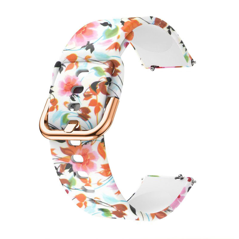 Xiaomi Redmi Watch 3 Active szilikon szíj virág mintás 1 Xiaomi Redmi Watch 3 Active szilikon szíj virág mintás 1