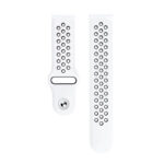 Xiaomi Redmi Watch 5 Active lyukacsos szilikon szíj fehér-fekete 1