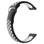 Xiaomi Redmi Watch 5 Active lyukacsos szilikon szíj fekete-fehér 2