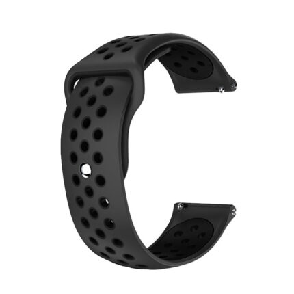 Xiaomi Redmi Watch 5 Active lyukacsos szilikon szíj fekete-szénfekete 2