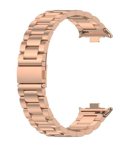 Xiaomi Redmi Watch 4 láncszemes fém óraszíj rózsaarany 1