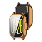 Xiaomi Redmi Watch 5 Active kijelzővédős rózsaarany szilikon tok 3