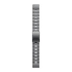 Garmin quickfit titánium óraszíj grafitszürke 8 22 mm