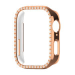 Huawei Watch Fit 3 okosóra rózsaarany strasszköves pc tok 1