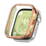 Huawei Watch Fit 3 okosóra rózsaarany strasszköves pc tok 2