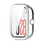 Xiaomi Redmi Watch 5 kijelzővédős ezüst szilikon tok 3