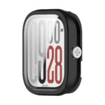 Xiaomi Redmi Watch 5 kijelzővédős fekete szilikon tok 3