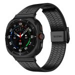 Samsung Galaxy Watch Ultra rozsdamentes acél óraszíj fekete 3
