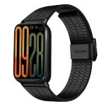 Xiaomi Smart Band 9 Pro rozsdamentes acél óraszíj fekete 2