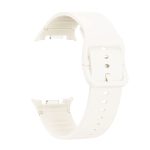 Samsung Galaxy Watch 8 bújtatós szilikon szíj krém 1