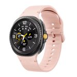 Samsung Galaxy Watch 8 Classic bújtatós szilikon szíj barackvirág 2