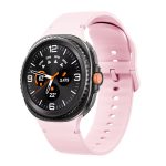 Samsung Galaxy Watch 8 Classic bújtatós szilikon szíj rózsaszín 2