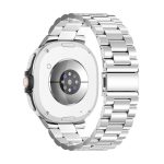 Samsung Galaxy Watch 8 Classic ívelt láncszemes fém óraszíj ezüst 3