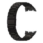 Samsung Galaxy Watch 8 ívelt láncszemes titánium óraszíj fekete 1