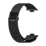 Huawei Watch Fit 3 milánói fém óraszíj ejtőernyős csatos fekete 1