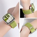 Huawei Watch Fit 4 Pro eredeti stílusú nylon szíj zöld 4