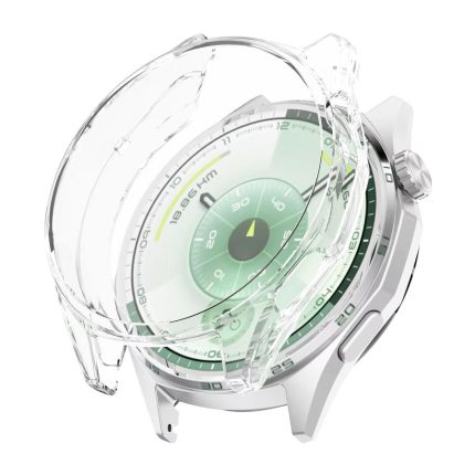 Huawei Watch GT 6 46 mm kijelzővédős átlátszó szilikon tok 2