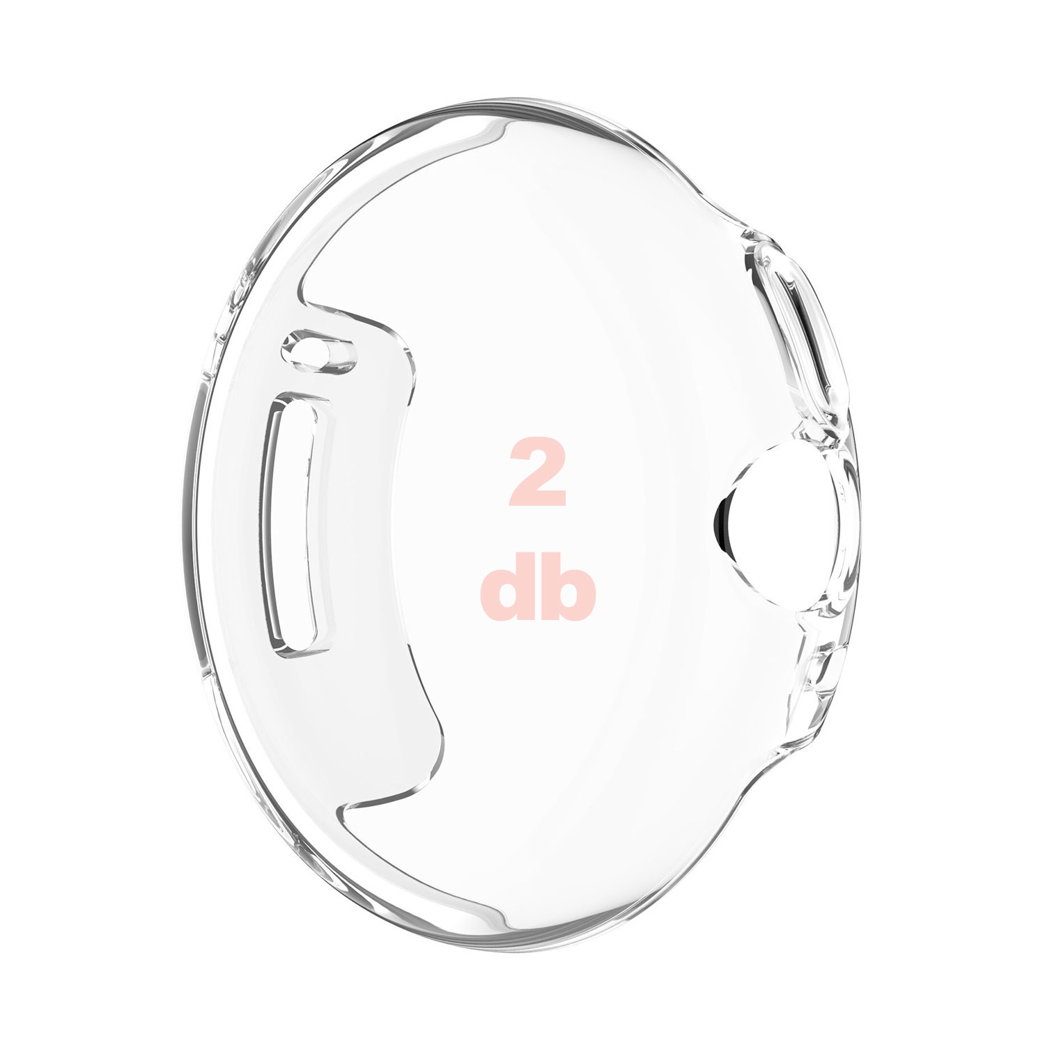Google Pixel Watch kijelzővédős átlátszó szilikon tok 2 db Google Pixel Watch kijelzővédős átlátszó szilikon tok 2 db