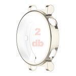 Huawei Watch GT 4 41 mm kijelzővédős világos arany szilikon tok 2 db