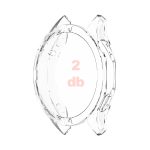 Huawei Watch GT 4 46 mm kijelzővédős átlátszó szilikon tok 2 db