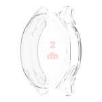 Huawei Watch GT 5 46 mm kijelzővédős átlátszó szilikon tok 2 db