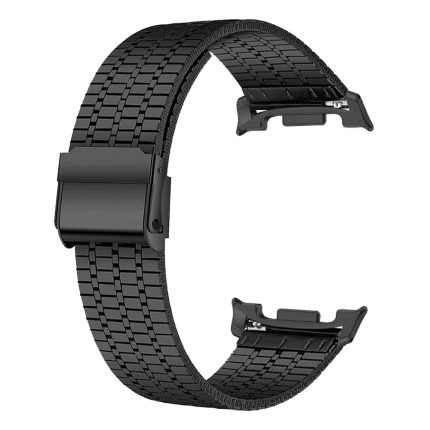 Samsung Galaxy Watch 8 rozsdamentes acél óraszíj fekete 1