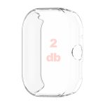 Xiaomi Redmi Watch 5 kijelzővédős átlátszó szilikon tok 2 db