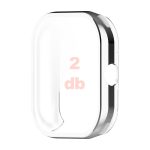 Xiaomi Redmi Watch 5 kijelzővédős ezüst szilikon tok 2 db
