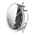 Xiaomi Watch S4 41 mm kijelzővédős ezüst szilikon tok 3