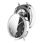 Xiaomi Watch S4 41 mm kijelzővédős ezüst szilikon tok 4