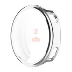 Xiaomi Watch S4 41 mm kijelzővédős ezüst szilikon tok 5