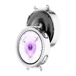 Xiaomi Watch S4 41 mm okosóra ezüst strasszköves pc tok 3