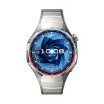 Huawei Watch GT 6 Pro 46 mm eredeti stílusú nyomógombos csatlakozású titánium szíj titánszürke 3