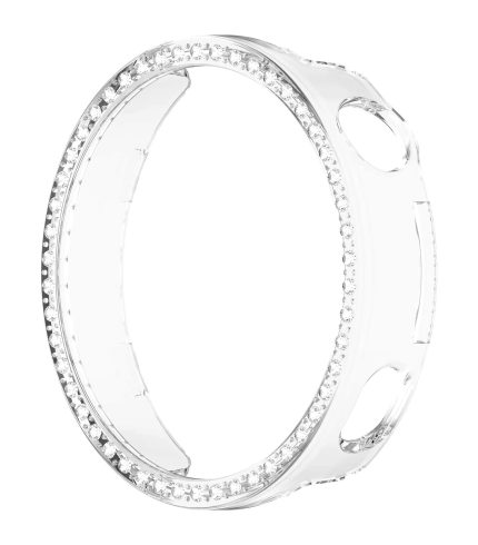 Huawei Watch GT 6 41 mm okosóra átlátszó strasszköves pc tok 1