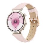 Huawei Watch GT 4 41 mm ívelt kialakítasú bőr óraszíj púderrózsaszín 2