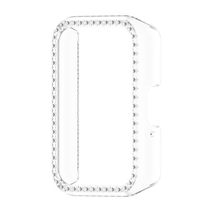 Samsung Galaxy Fit 3 okosóra átlátszó strasszköves pc tok 4