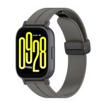 Xiaomi Redmi Watch 5 Active mágneses d-gyűrűs szilikon szíj titánszürke 2