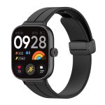 Xiaomi Redmi Watch 5 mágneses d-gyűrűs szilikon szíj fekete 2