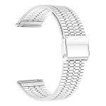 Univerzális biztonságos csatos rozsdamentes acél óraszíj ezüst 1