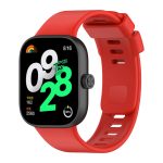 Xiaomi Redmi Watch 4 eredeti stílusú szilikon szíj piros 2