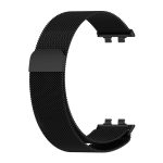 Huawei Band 11 milánói fém óraszíj fekete 1