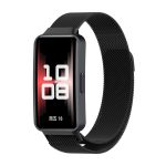Huawei Band 11 milánói fém óraszíj fekete 2