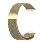 Huawei Band 11 milánói fém óraszíj pezsgőarany 1