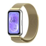 Huawei Band 11 milánói fém óraszíj pezsgőarany 2