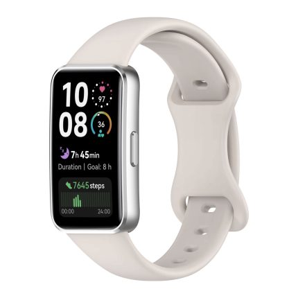 Huawei Band 11 szilikon szíj bézs 2