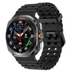 Samsung Galaxy Watch 8 Classic szilikon vízi szíj fekete 2