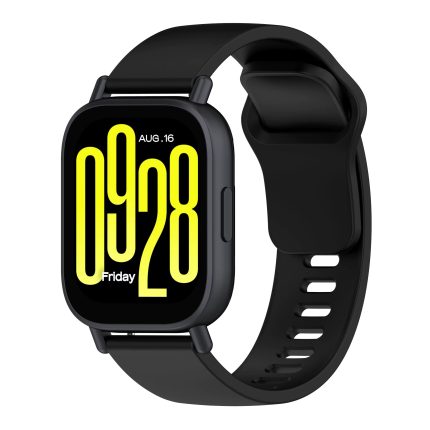 Xiaomi Redmi Watch 5 Active eredeti stílusú szilikon szíj fekete 2