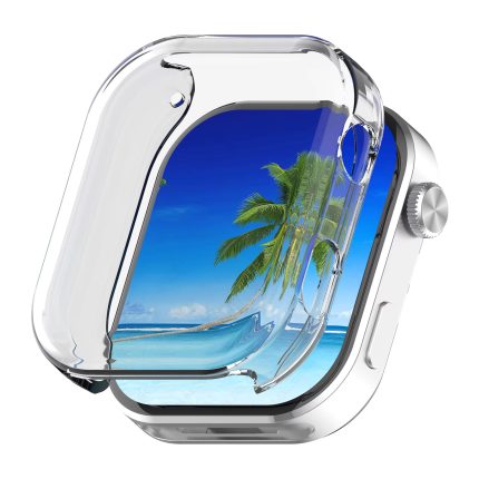 Xiaomi Redmi Watch 6 kijelzővédős átlátszó szilikon tok 2