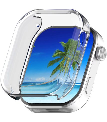 Xiaomi Redmi Watch 6 kijelzővédős átlátszó szilikon tok 2